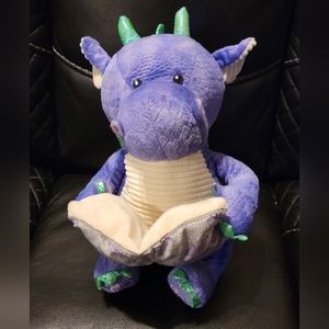 Cuddle Barn Dalton The Storytelling Dragon Plush Lights Up/Moves/Reads 5 Stories
